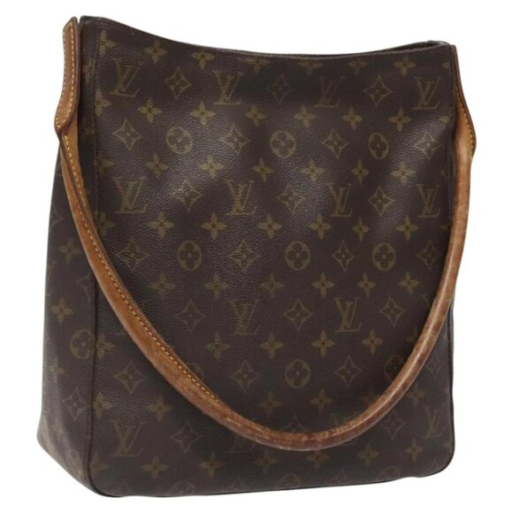 LOUIS VUITTON Monogram Looping GM Shoulder Bag M51145 LV Auth 116530 - Picture 1 of 15